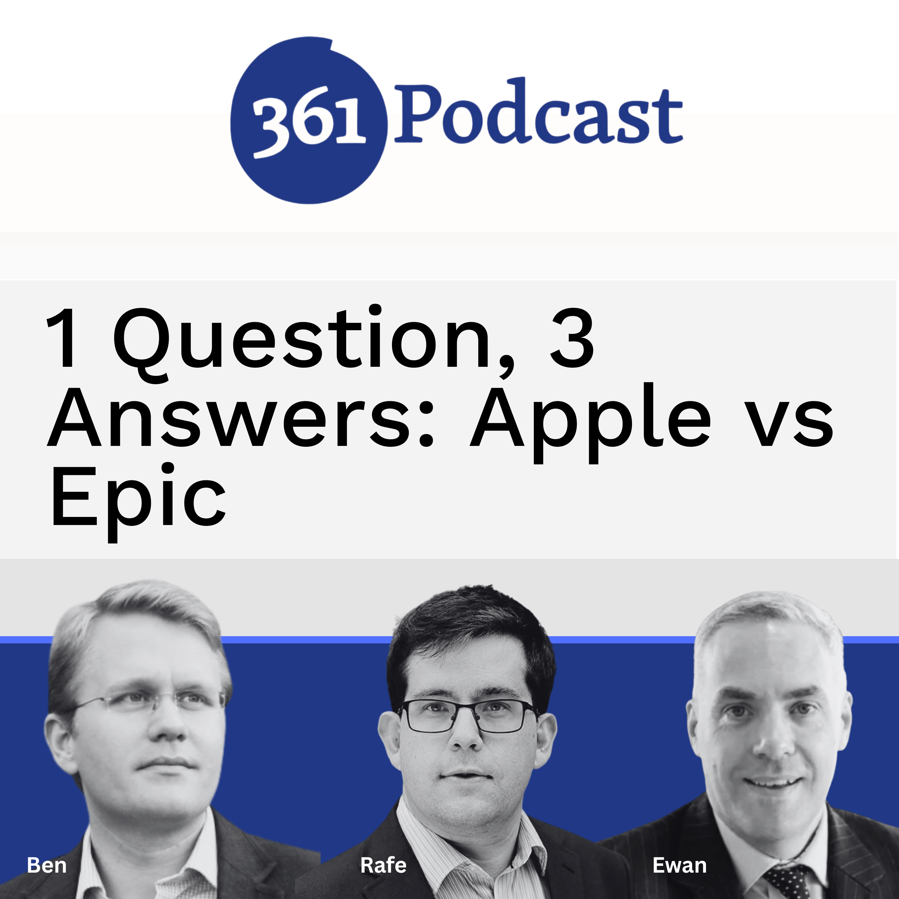 1 Question, 3 Answers: Apple vs Epic [S19E02]