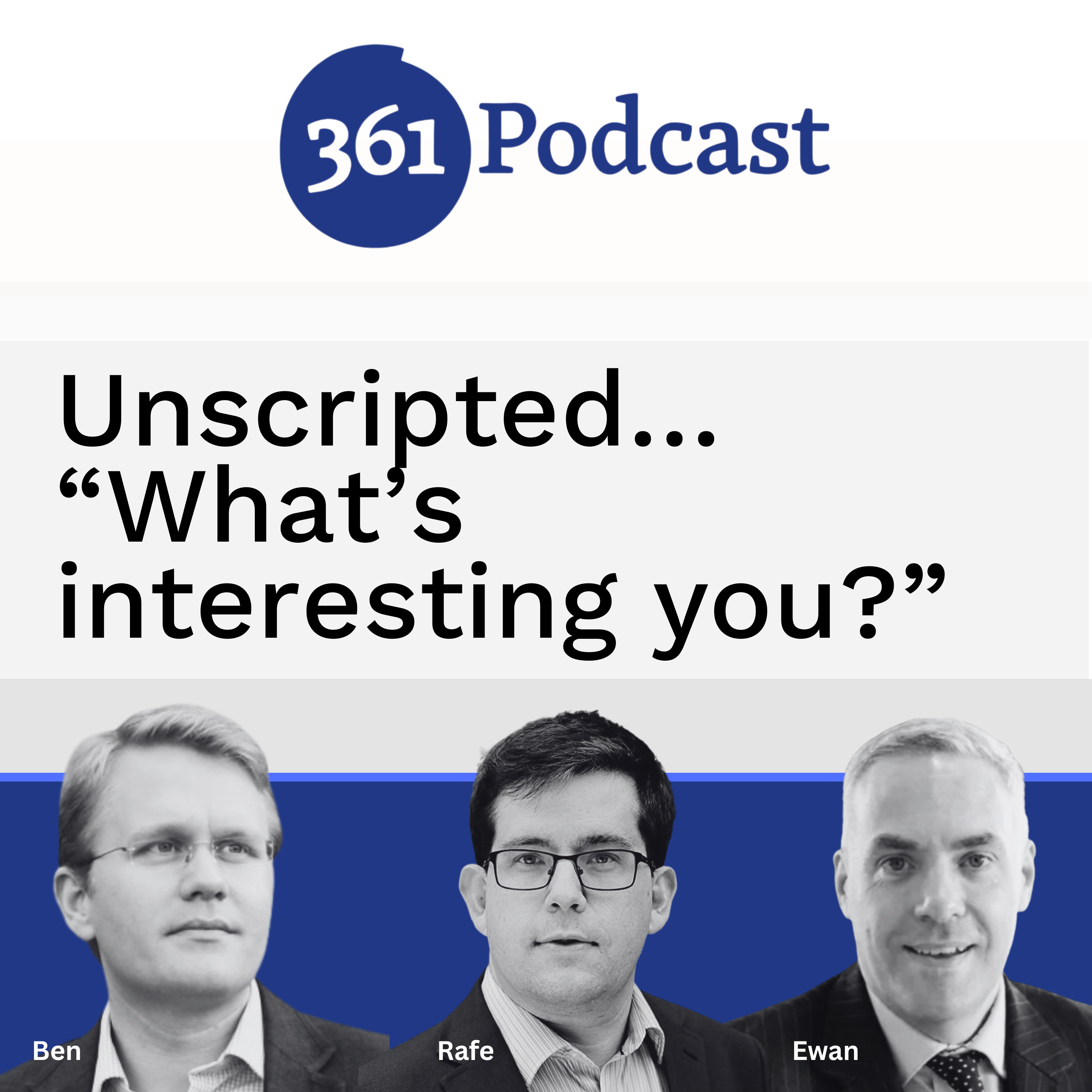 Unscripted… “What’s interesting you?” [S12E01]